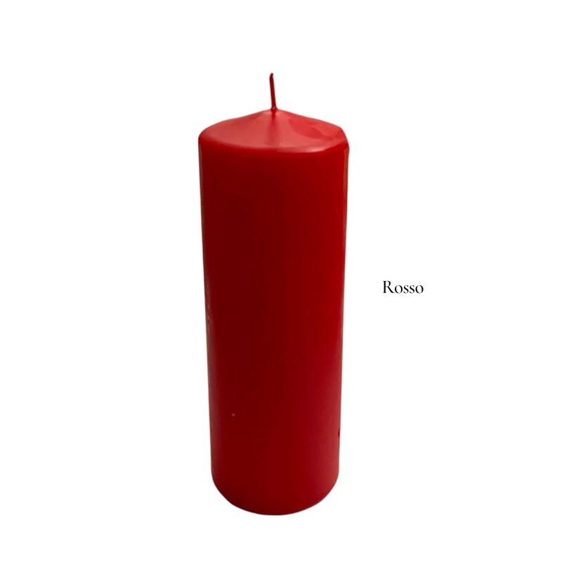CANDELOTTO ROSSO H.20 CM D.7CM X 6Pz .