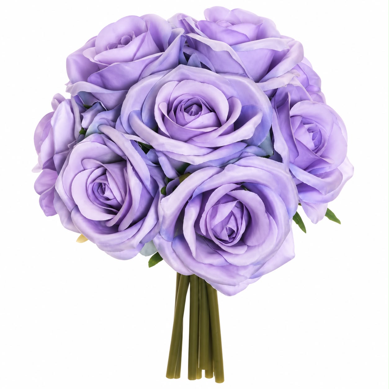 BRIDAL ROSE BUNDLE LAVANDA X 9 7,5X25H CM