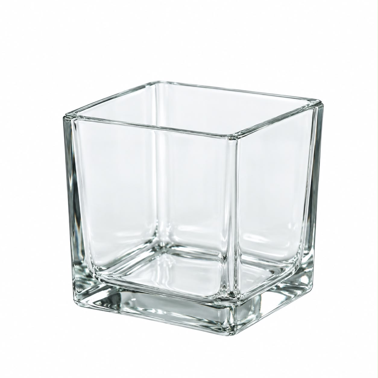 CUBO VETRO 10X10H CM