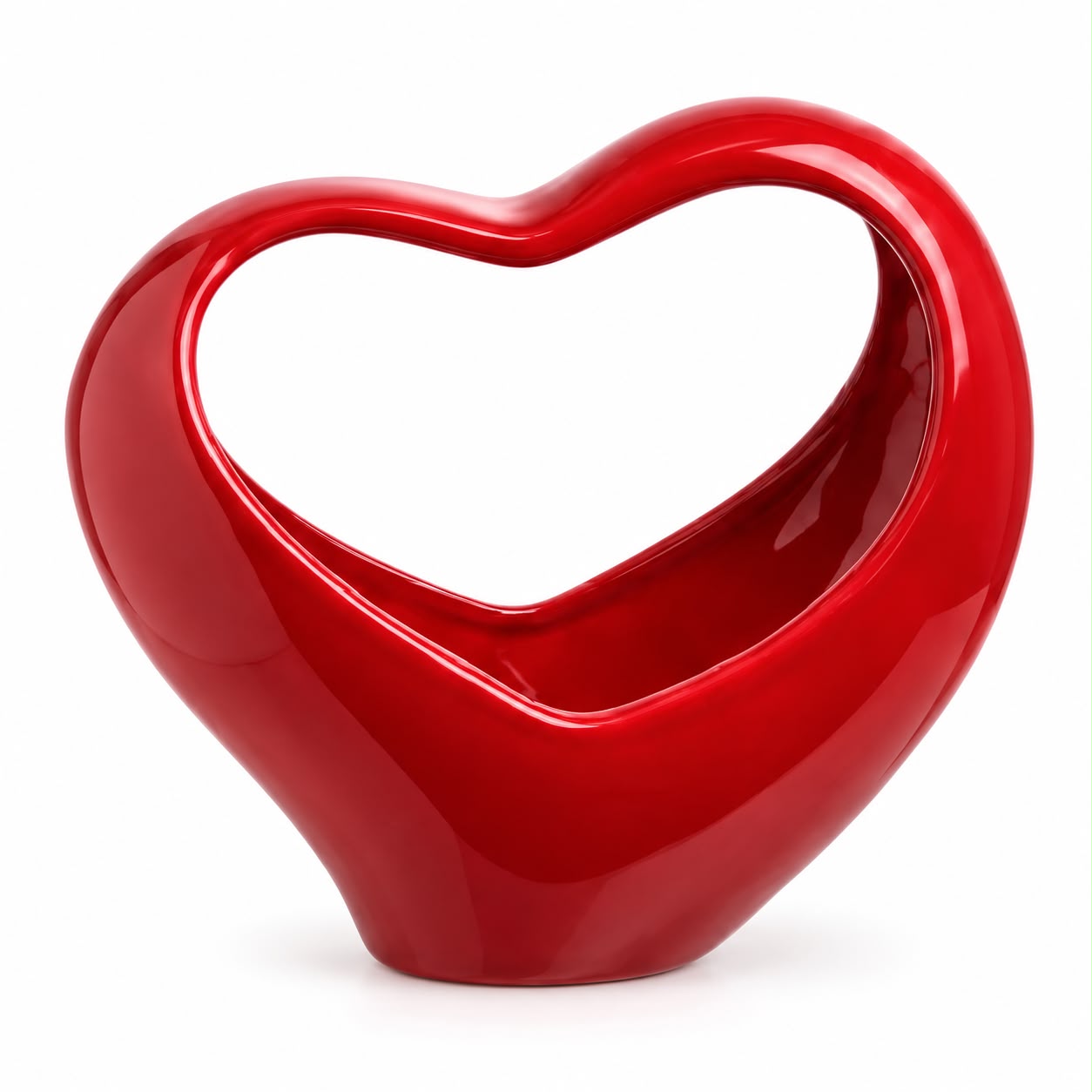 CUPIDO VASE ROSSO 27X11 H.23CM