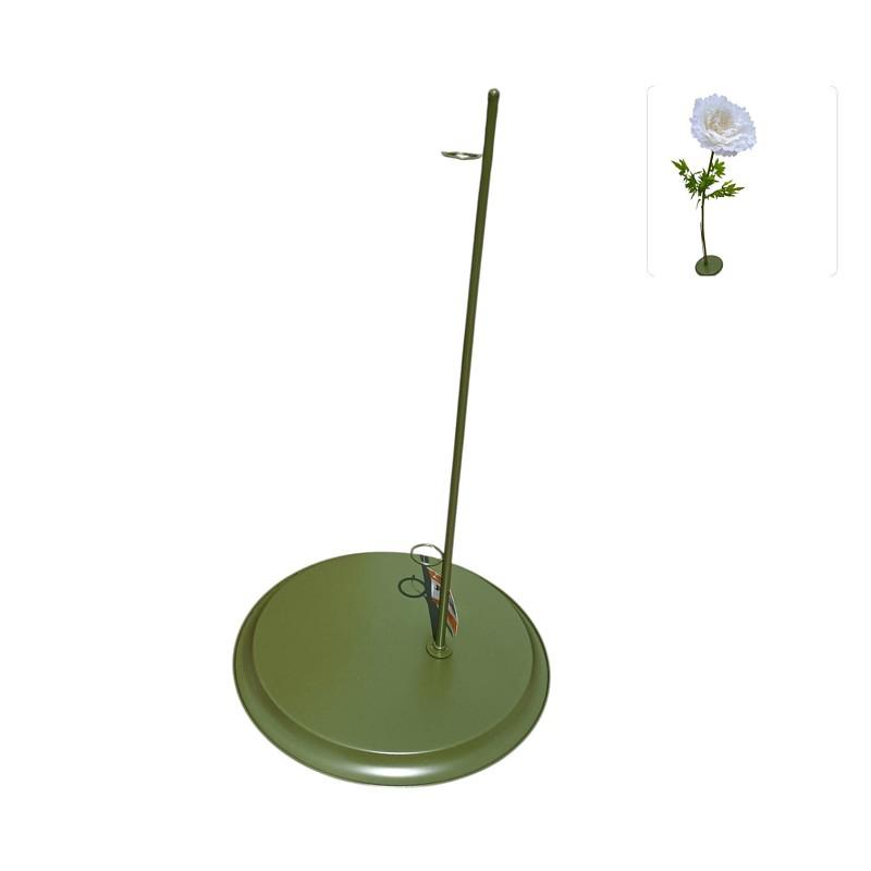 Z BASE FERRO VERDE CON SUPPORTO H CM.60