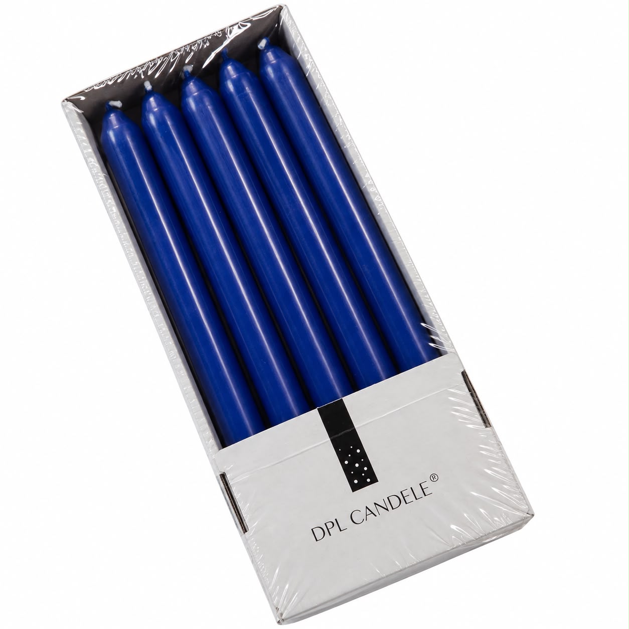 CANDELA CONICA 2,2X30H BLU ROYAL CM CONF 10 PZ