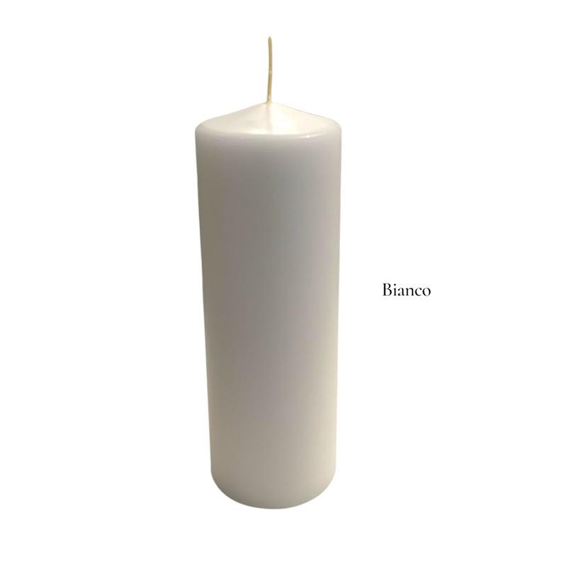 CANDELOTTO BIANCO H.20 CM D.7CM X 6Pz.