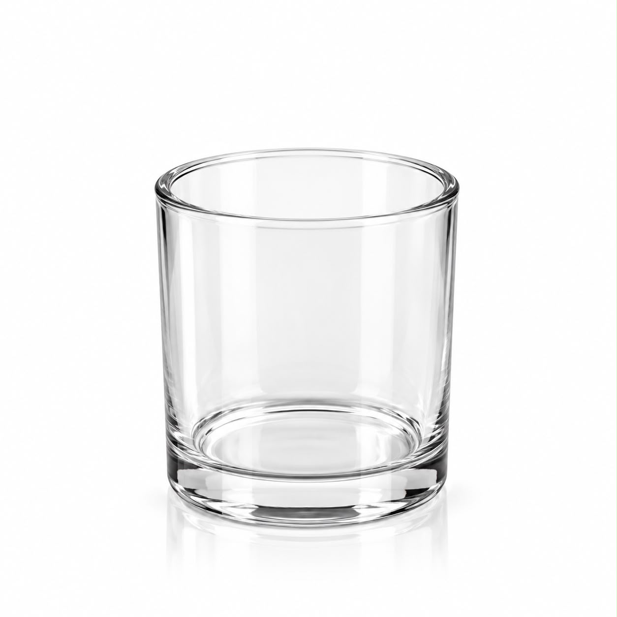 CILINDRO VETRO SPESSO 14X14H CM