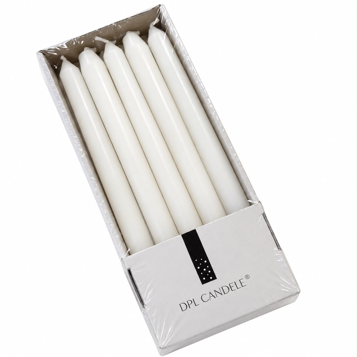 CANDELA CONICA 2,2X30H BIANCO CM CONF 10 PZ